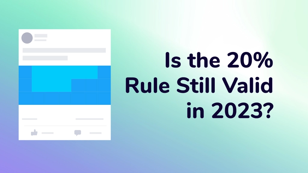 Facebook 20% Rule